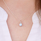 Topaz Pendant Necklace
