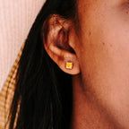 Citrine Studs