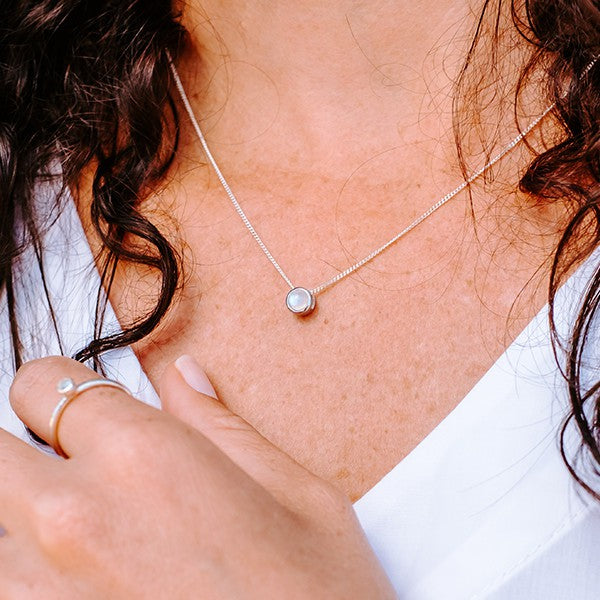 Moonstone Slider Pendant