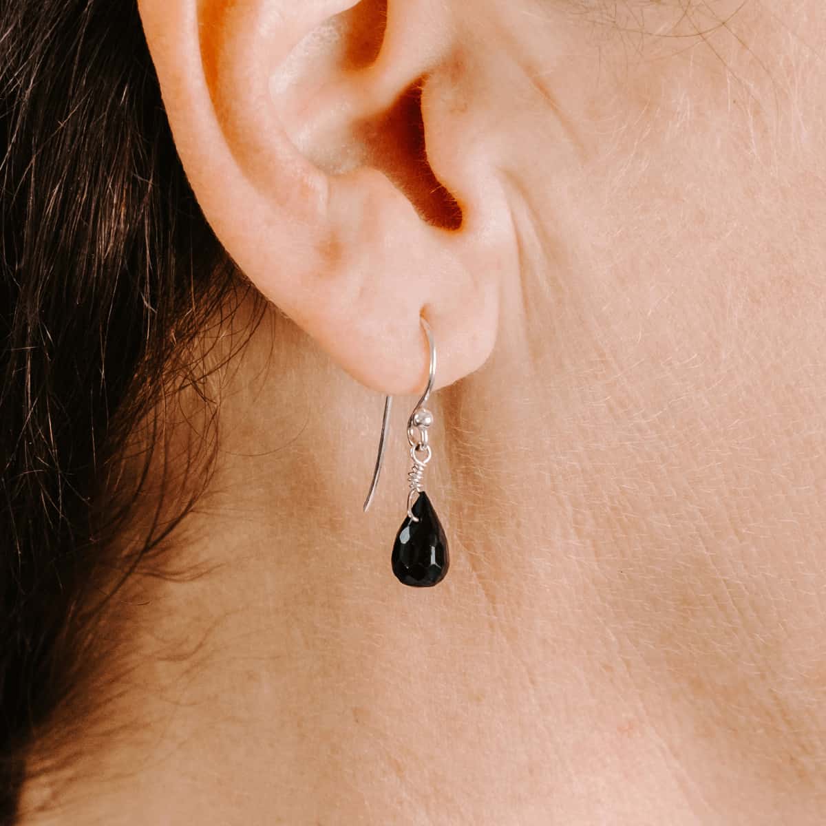 Onyx Drop Earrings