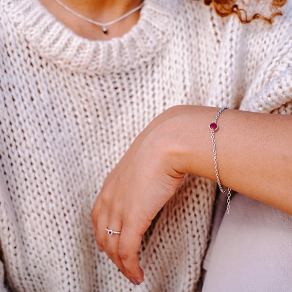 Ruby Bracelet