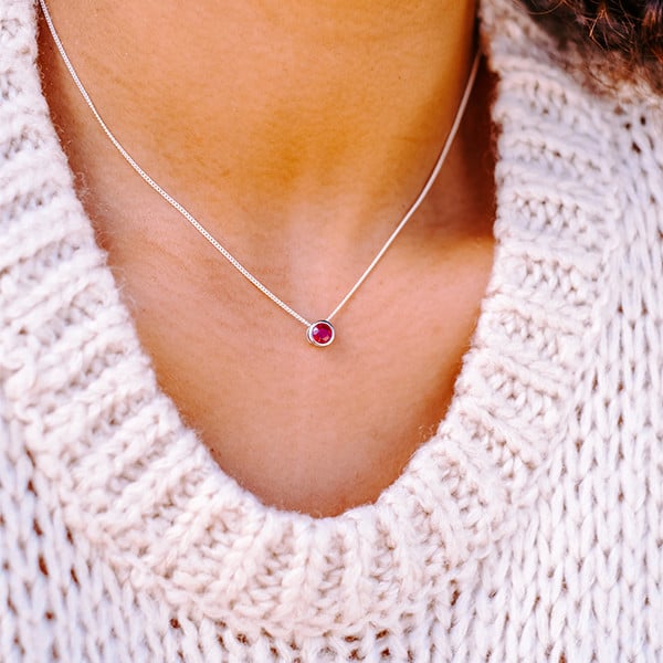 Ruby Slider Pendant