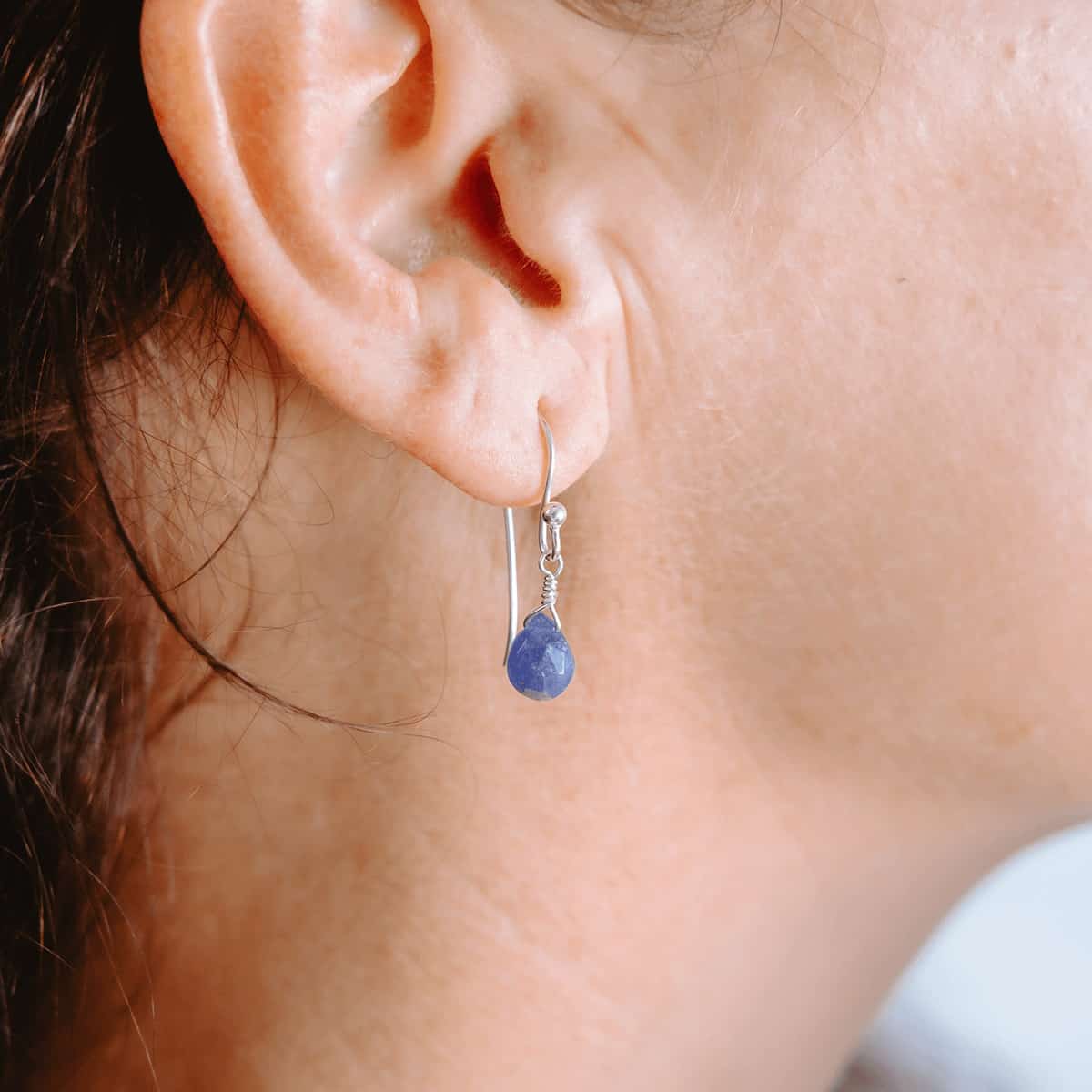 Tanzanite Drop Earrings