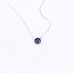 Amethyst Slider Pendant