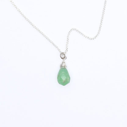 Chrysoprase Drop