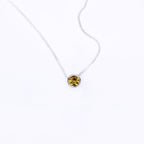 Citrine Slider Pendant