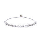 Clear Quartz Tennis Bracelet