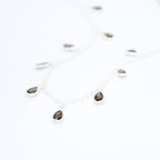 Drop Me Bling Smokey Topaz Necklace