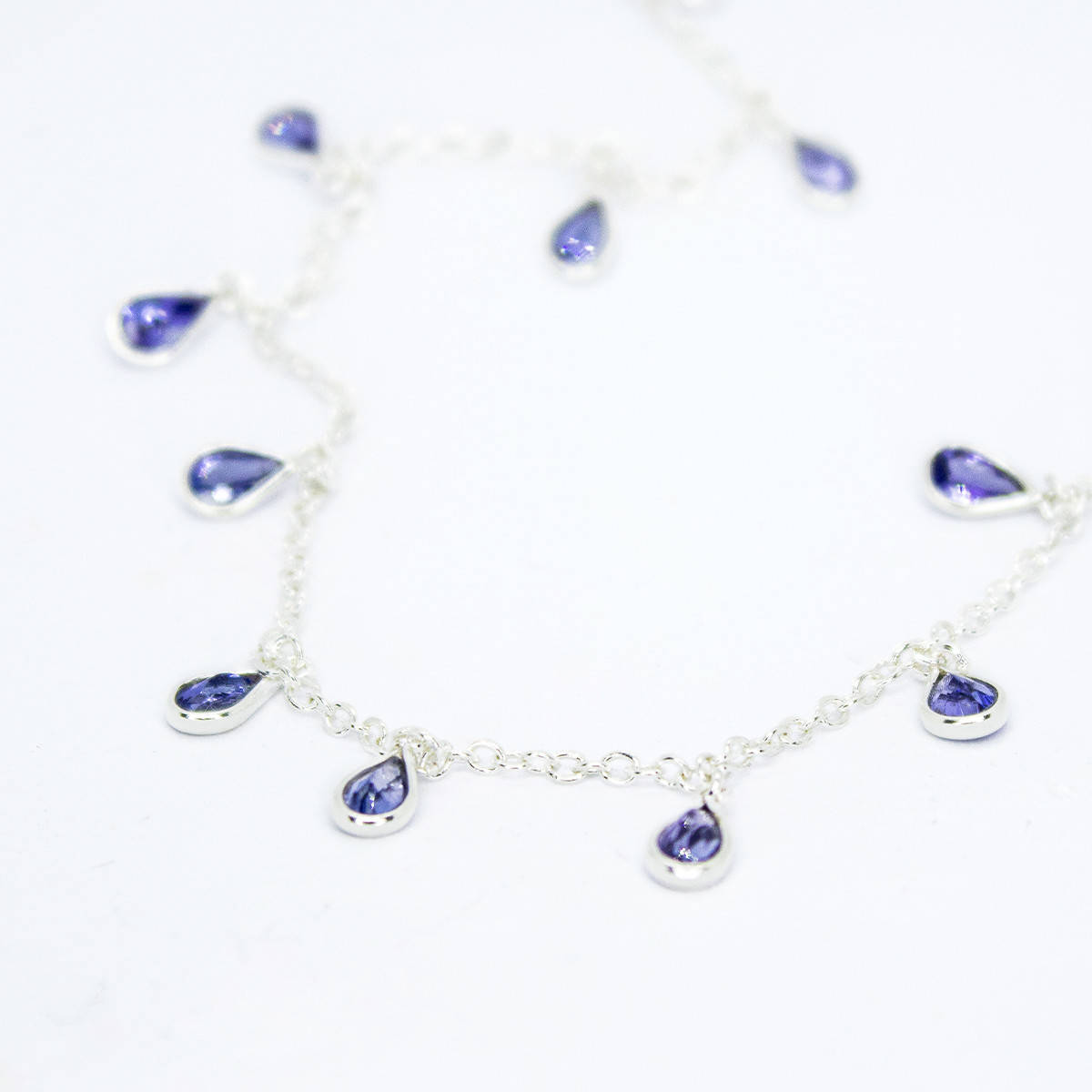 Drop Me Bling Tanzanite Necklace