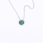 Emerald Slider Pendant