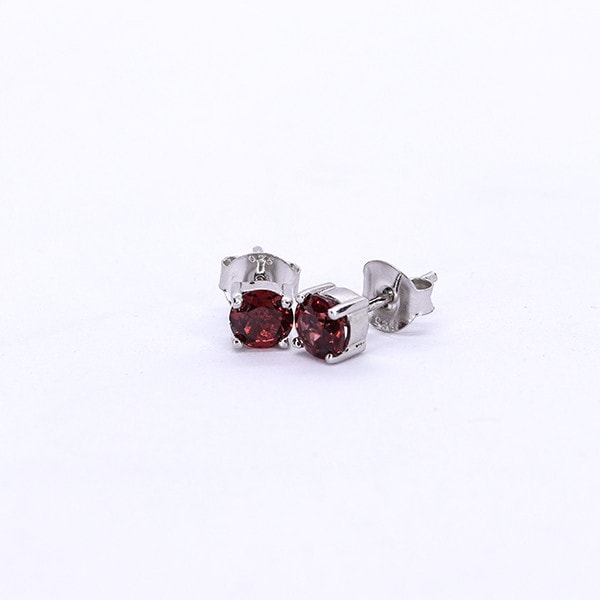 Garnet Studs
