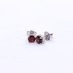 Garnet Studs