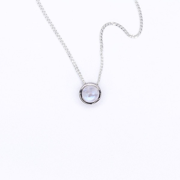 Moonstone Slider Necklace