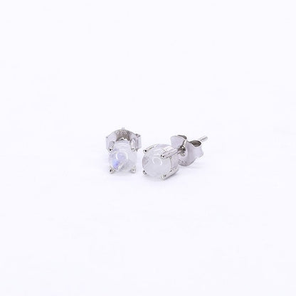 Moonstone Studs