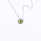Peridot Slider Pendant