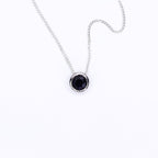Sapphire Slider Pendant