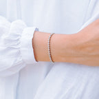 Clear Quartz Tennis Bracelet