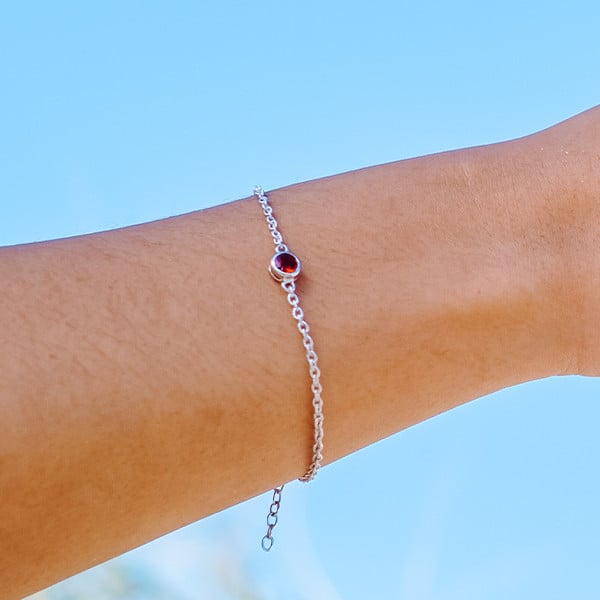 Garnet Bracelet