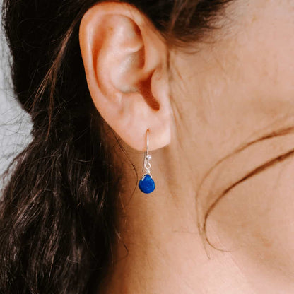 Lapis Lazuli Drop Earrings