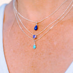 Tanzanite Slider Pendant