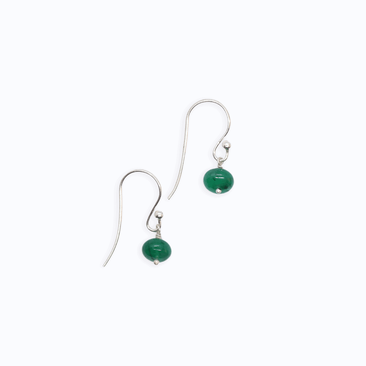 Emerald Drop Earrings