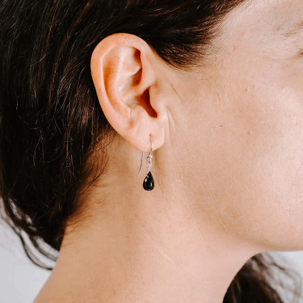 Onyx Drop Earrings