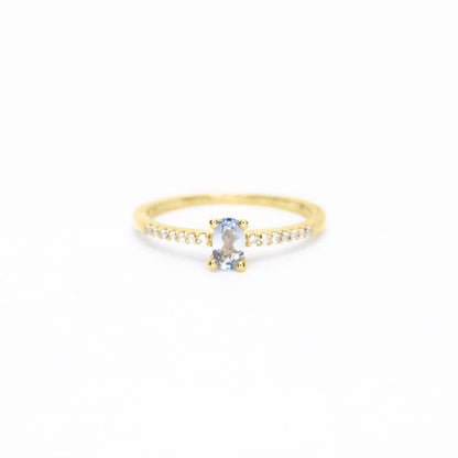 Treasure Me Bling Aquamarine Ring