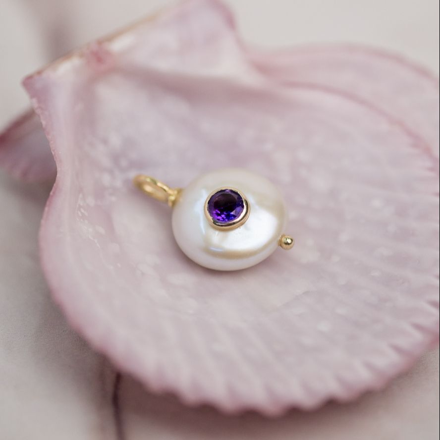 Birthstone Pearl Pendant