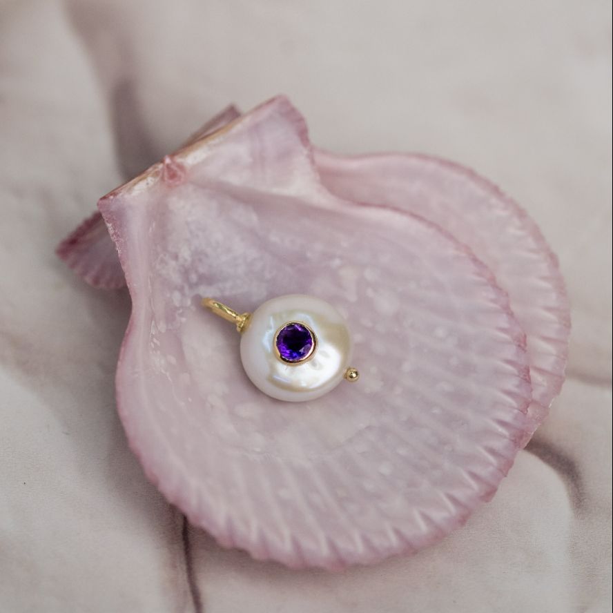 Birthstone Pearl Pendant