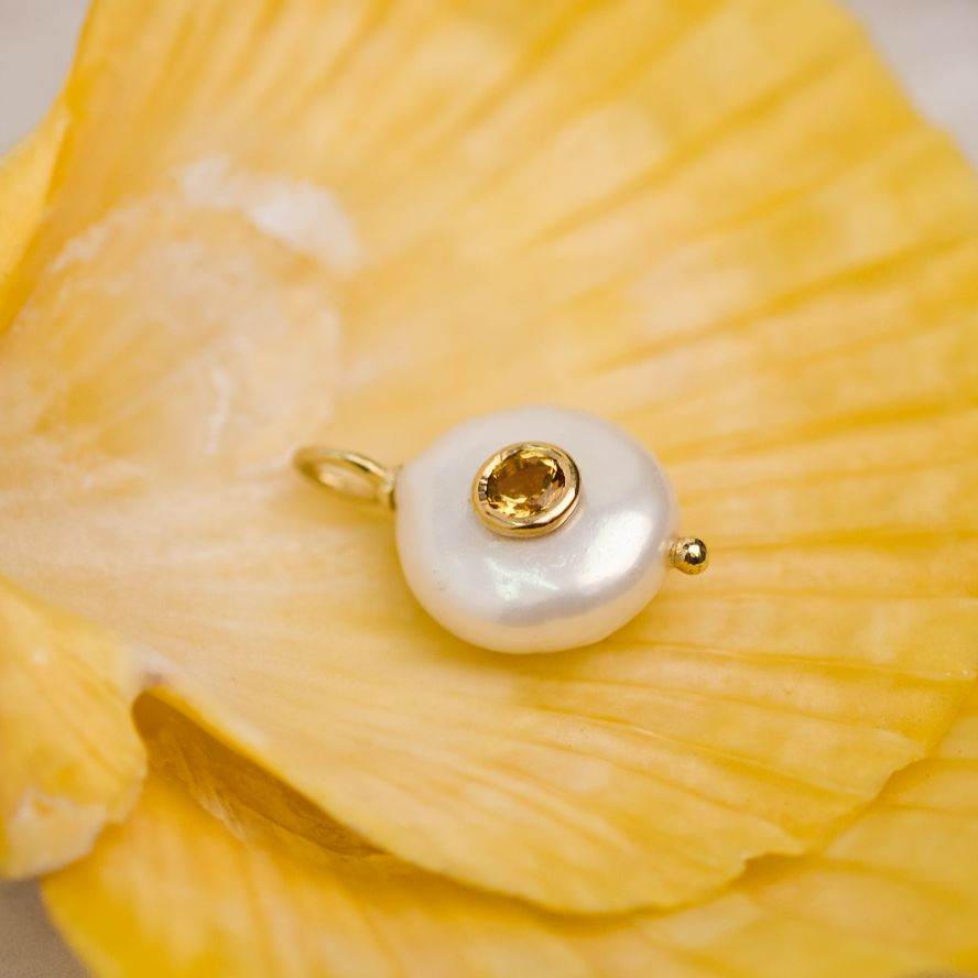 Birthstone Pearl Pendant