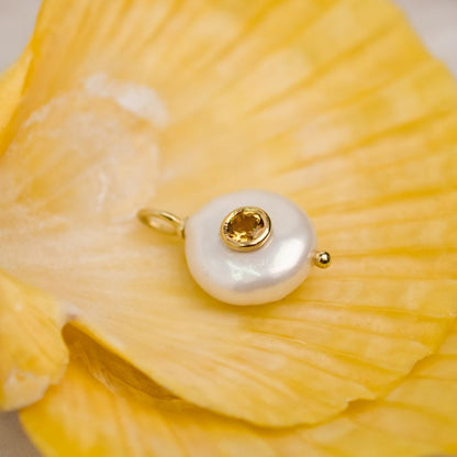 Birthstone Pearl Pendant