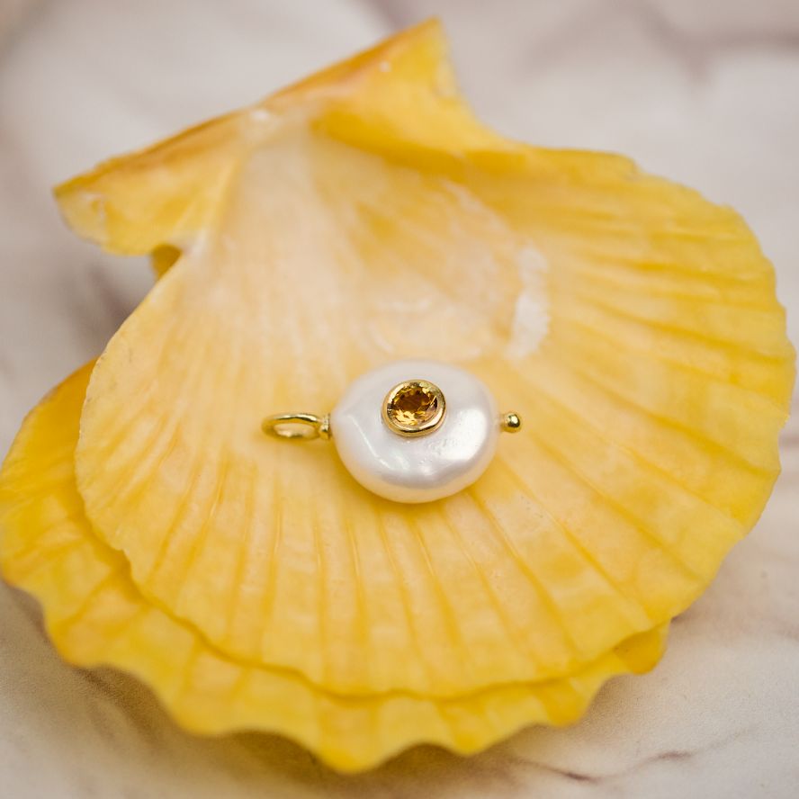 Birthstone Pearl Pendant
