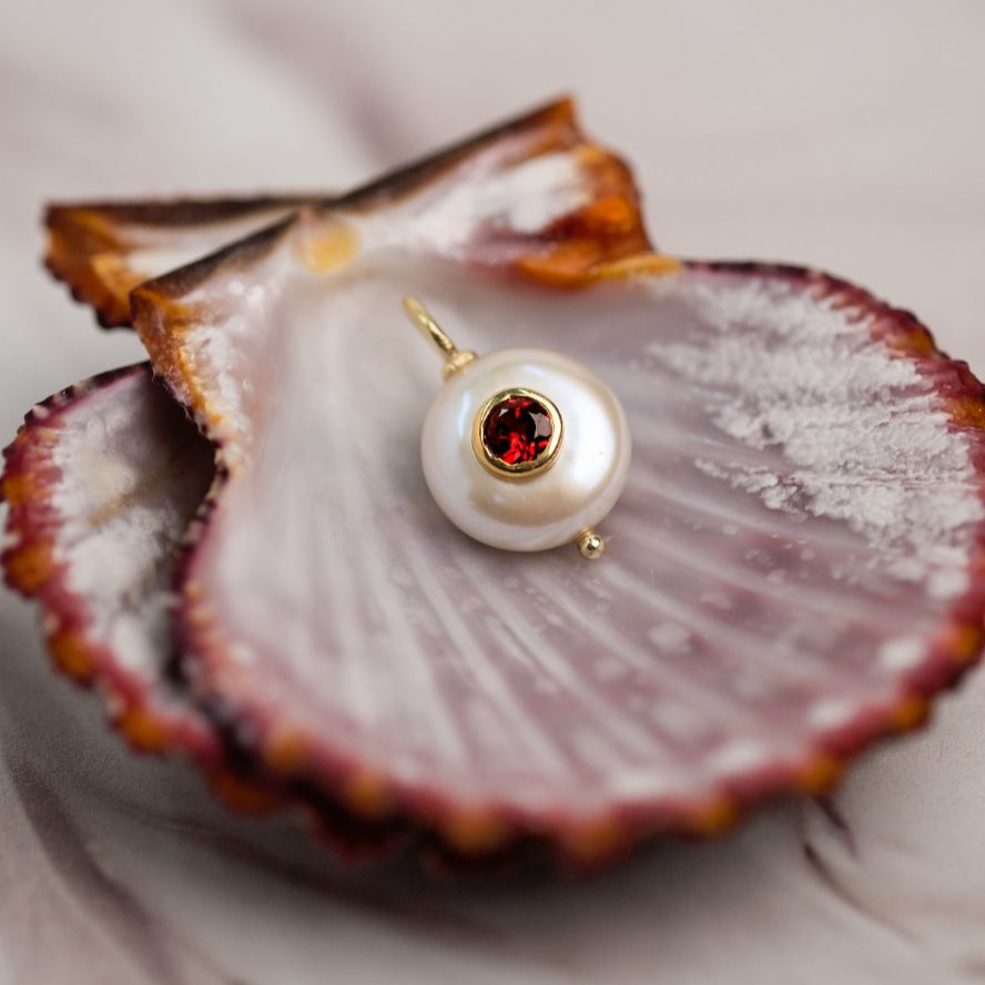 Birthstone Pearl Pendant