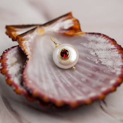 Birthstone Pearl Pendant
