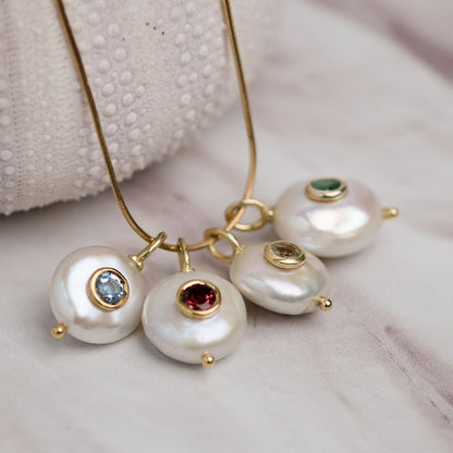 Birthstone Pearl Pendant