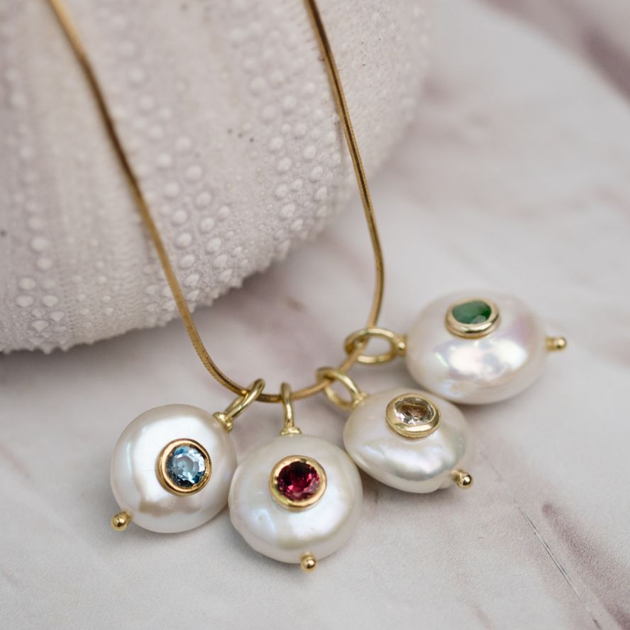 Birthstone Pearl Pendant