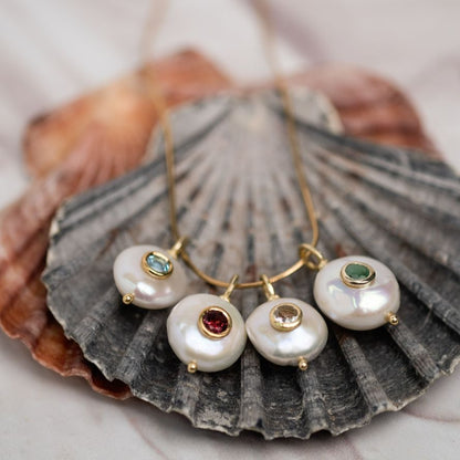 Birthstone Pearl Pendant