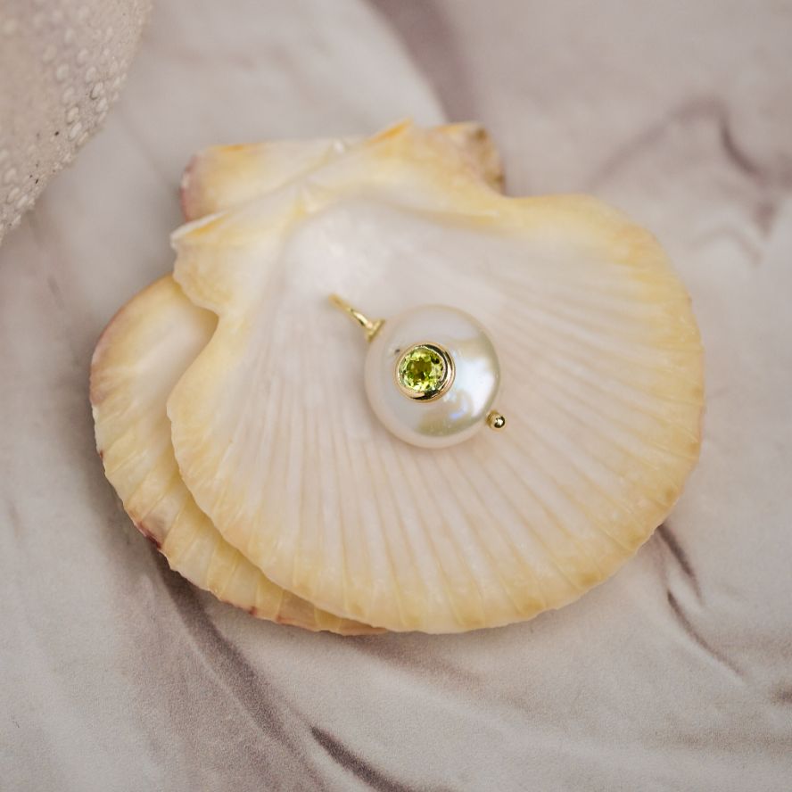 Birthstone Pearl Pendant