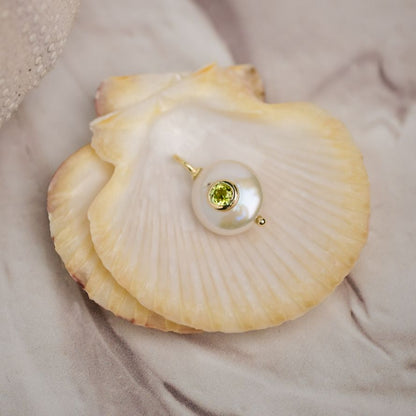 Birthstone Pearl Pendant