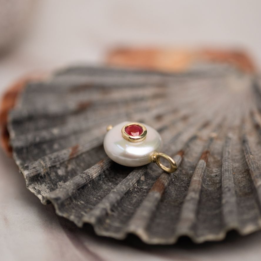 Birthstone Pearl Pendant