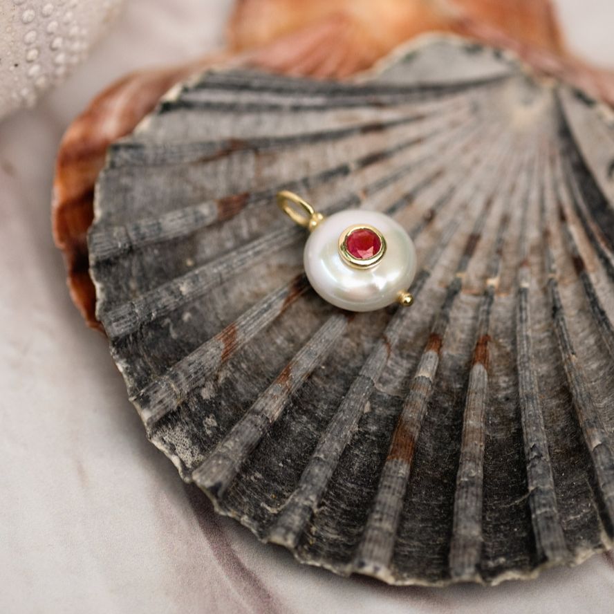 Birthstone Pearl Pendant