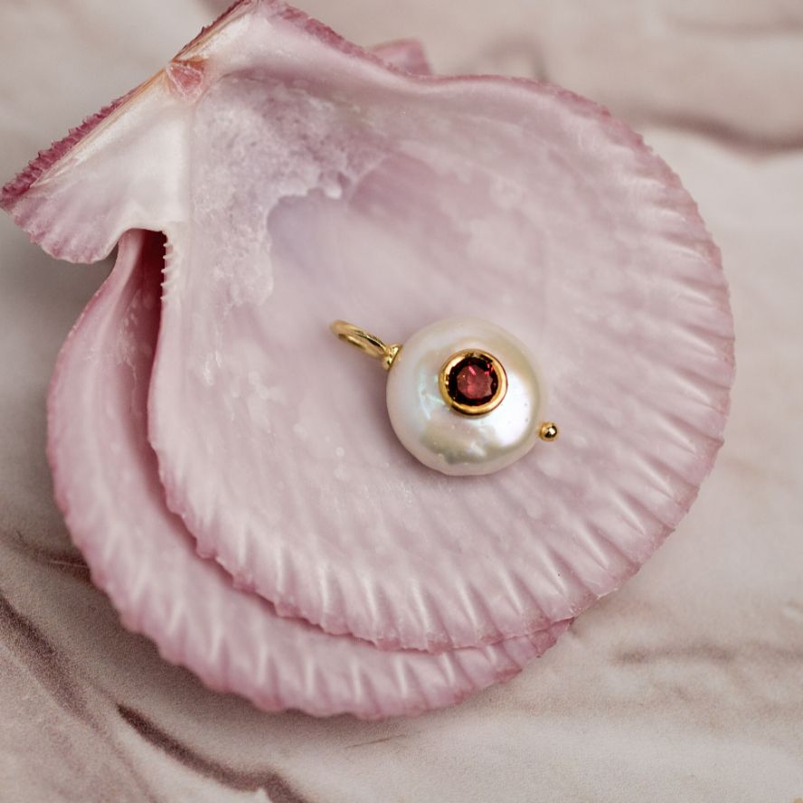 Birthstone Pearl Pendant
