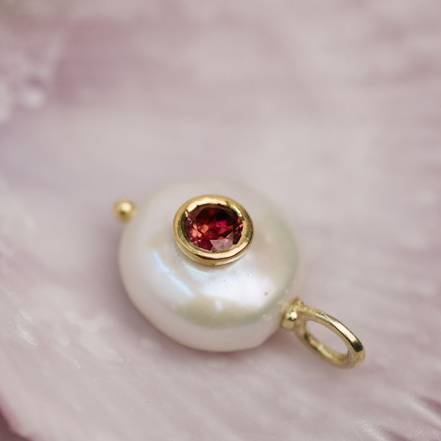 Birthstone Pearl Pendant
