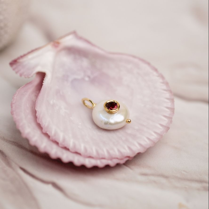 Birthstone Pearl Pendant