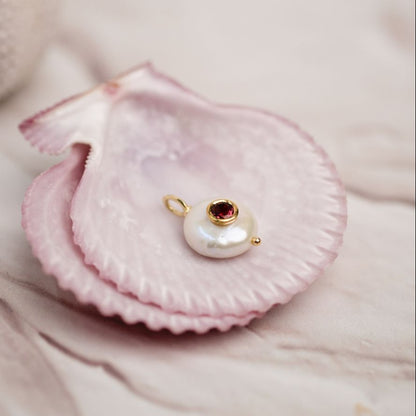 Birthstone Pearl Pendant