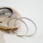 Cubic Zirconia Hoops