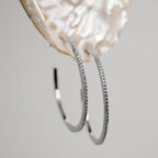Cubic Zirconia Hoops