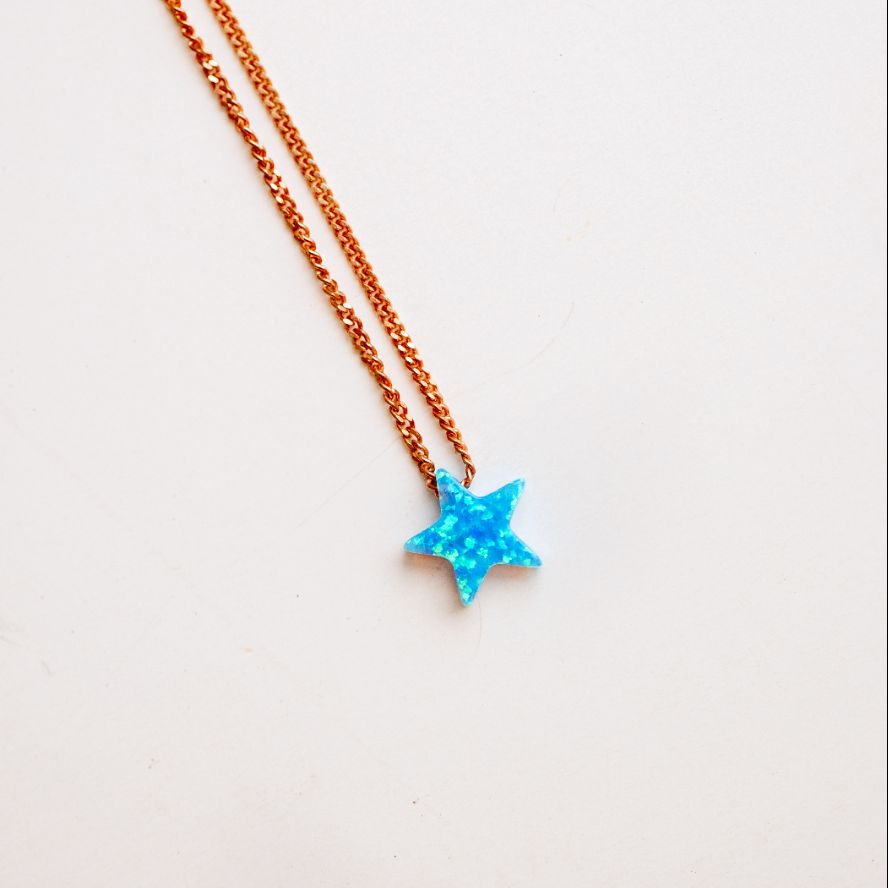 Opalite Star Necklace