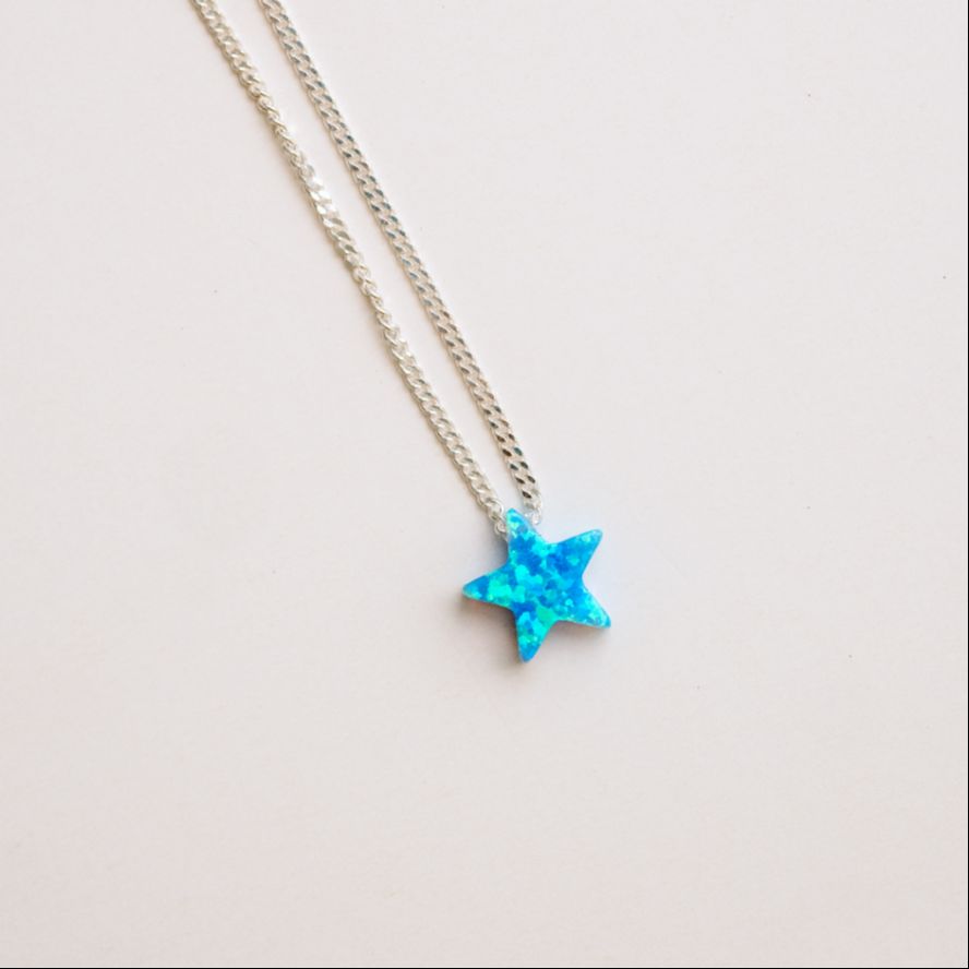 Opalite Star Necklace