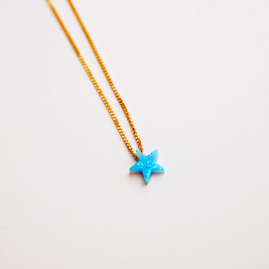 Opalite Star Necklace